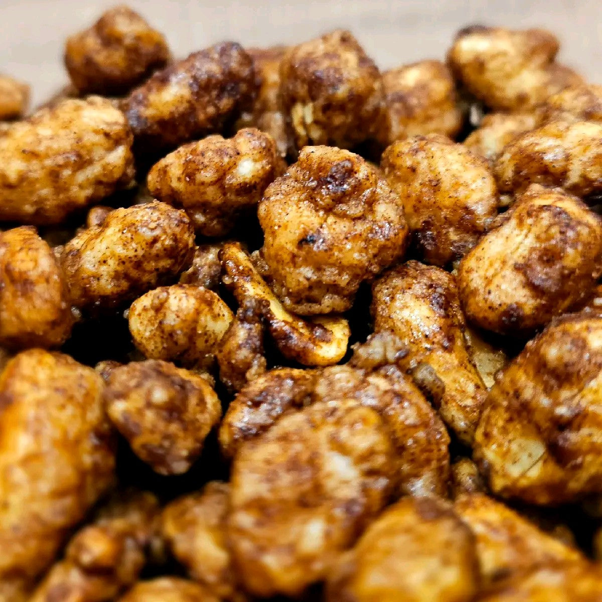 Honey Cinnamon Peanuts