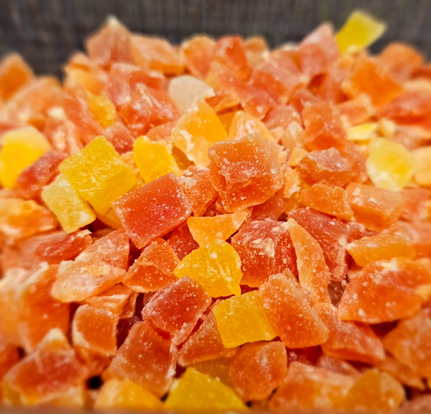 Dried Papaya Cubes