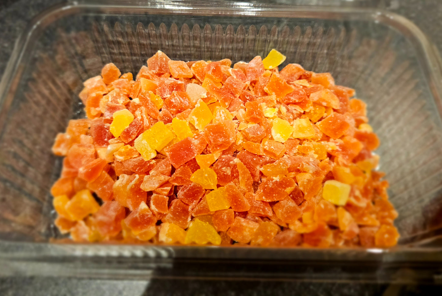 Dried Papaya Cubes