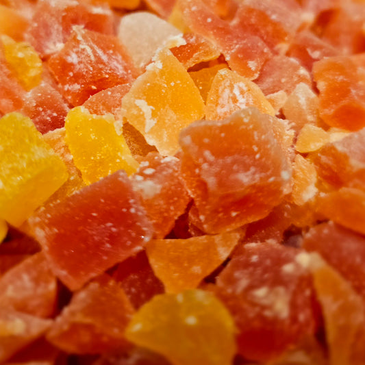 Dried Papaya Cubes